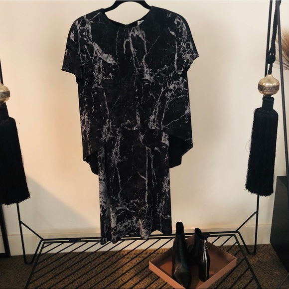 💗Stunning Balenciaga Marble Print Dress💗 - Picture 3 of 7